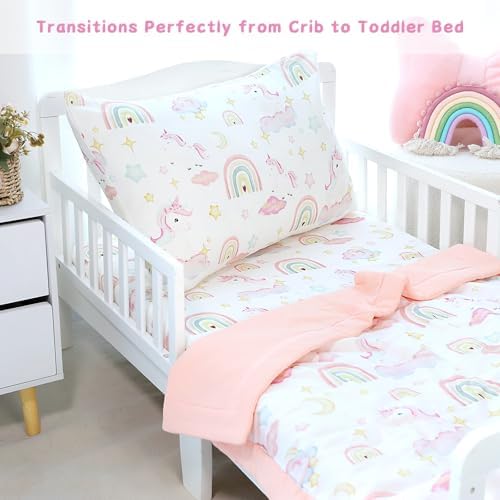 Pea Pod Muslin Toddler Bedding Set 3-Piece - Image 4