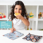 Disney Sleeved Bib and 2-pack Snack Bags, Nightmare Before Christmas - Image 5