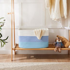 Artfeel Blanket Basket, Rectangle Woven Baskets - Image 4