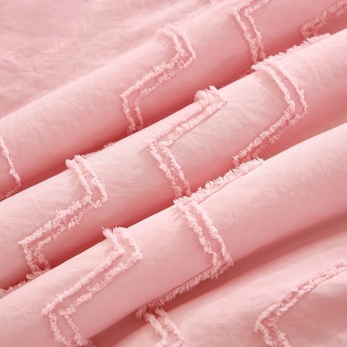 3-Piece Tufted Ruffle Crib Bedding Set - Image 6