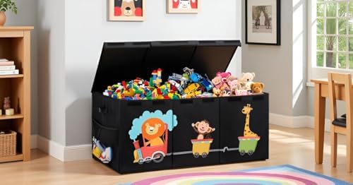 Kids Toy Box Chest with Lid - Image 5