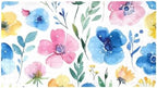 Shower Mat Non Slip, Florals Watercolor Anti Slip Bath Mat by Anna+Cowper