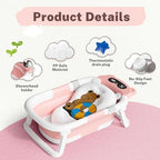 AVIDOR Baby Bathtub, Collapsible Bathtub - Image 2