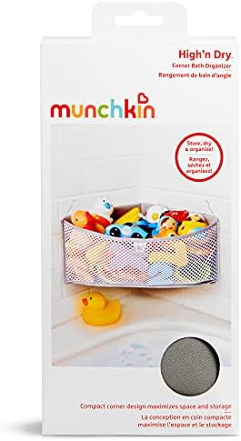 Munchkin® High 'n Dry™ Corner Bath Toy Organizer and Storage - Image 5