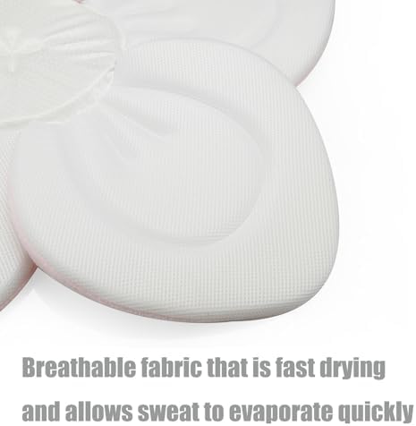PandaEar Baby Bath Pad for Infant Newborn | Soft Flower 5 Petals for Sink - Image 7