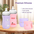 Silicone Sleeves for Avent Natural Glass Baby Bottles, BPA Free, Anti Breakage - Image 4