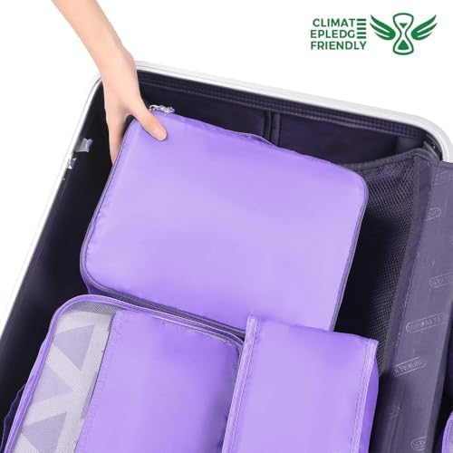 BAGAIL 8 Set Packing Cubes Luggage Packing Organizers - Image 6