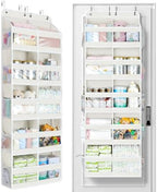Yecaye 5-Tier Over The Door Organizer Dual-Column, 80lbs Load Extra Large Over by Yecaye
