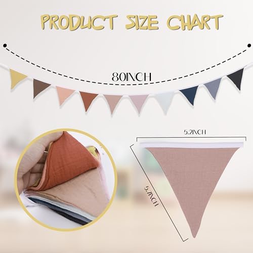 Pennant Banner Flags, Infant and toddler room decoration pennant, - Image 3