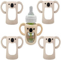 2 Pcs Silicone Sleeve Fit for Dr. Brown Narrow Glass Baby Bottle 4 oz by Unknown