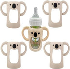 2 Pcs Silicone Sleeve Fit for Dr. Brown Narrow Glass Baby Bottle 4 oz by Unknown