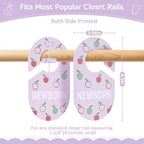 INFANZIA Baby Closet Dividers 8-Pack, Double-Sided PP Plastic - Image 4