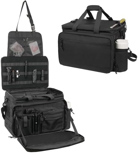 SCAVATA Patrol Bag Law Enforcement, Police Gear Car Front Seat Vehicle by Tidyyourlife