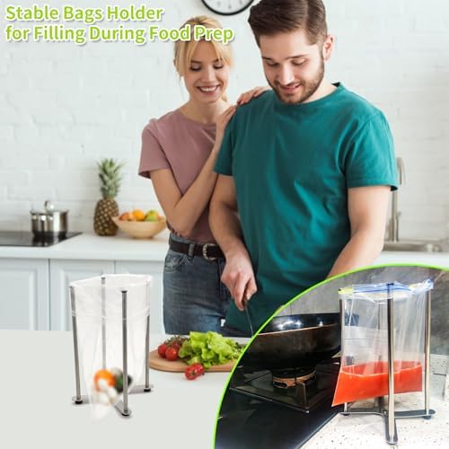 Plastic Bag & Bottle Drying Rack, Wine Decanter Drying Stand - Image 6