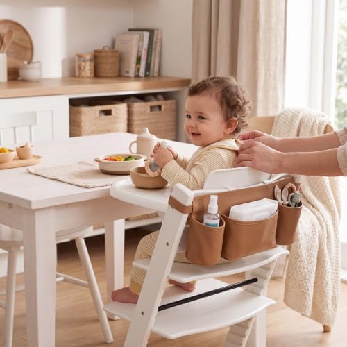Sadnyy 16 x 7.4inch Baby High Chair Caddy Pocket Pouch Organizer Bag - Image 4