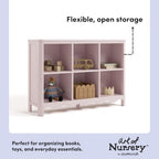 Storkcraft Casablanca 6 Cube Organizer Bookcase - Image 5