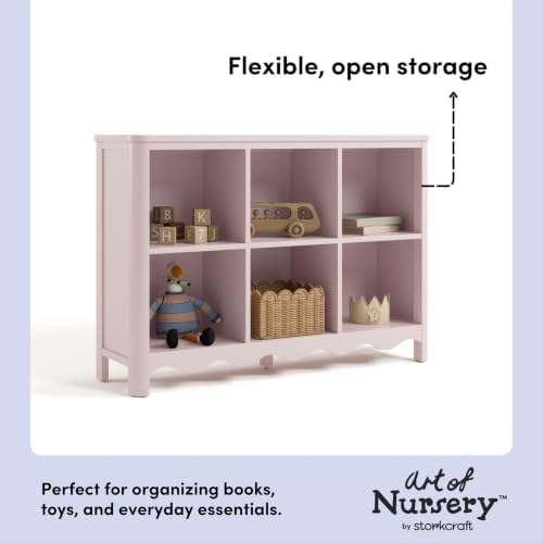 Storkcraft Casablanca 6 Cube Organizer Bookcase - Image 5