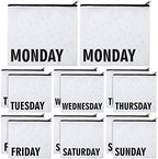 Oudain 14 Pcs Kids Packing Cubes of Week Baby Travel Organizer Pouches by Oudain
