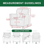 Stretch Chair Covers Armchair Slipcovers - Image 3