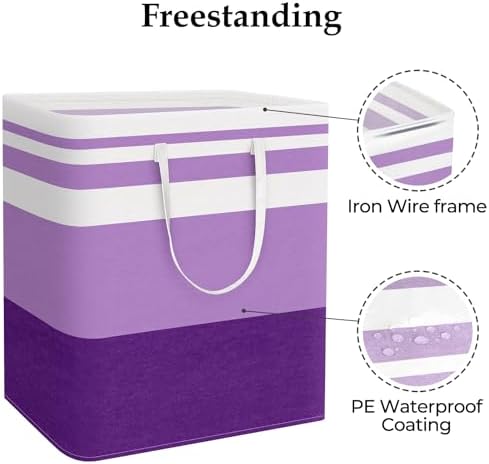 StorageRight Laundry Basket Hamper, 100L Collapsible Clothes Storage - Image 3