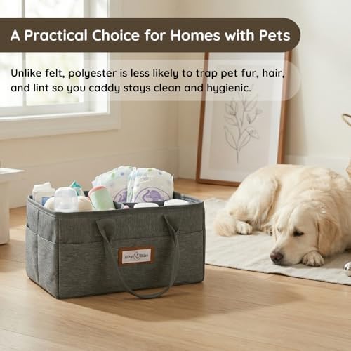 BabyBliss Polyester Diaper Caddy Organizer - Image 3