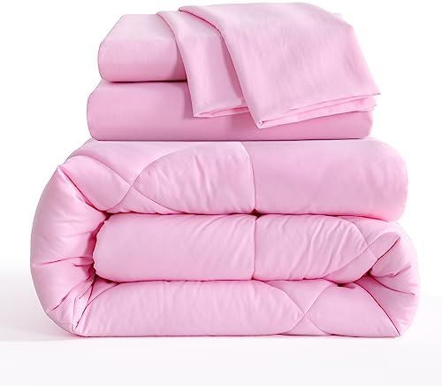 NTBAY Twin Microfiber Bed in a Bag, Comforter Set - Image 2
