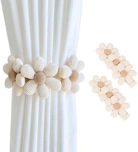 SRG Curtain Tiebacks for Curtains 2 Pack, Decorative Curtain Holdbacks for by SRG