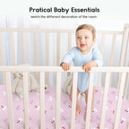 Yoofoss 2-Pack Baby Crib Sheets - Image 6