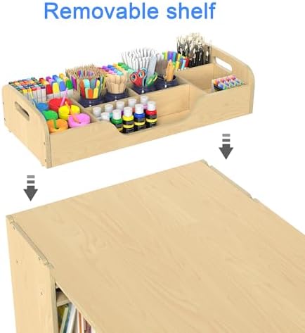 GDLF Kids Art Table and 2 Chairs - Image 5
