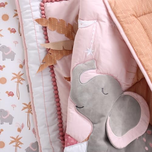 The Peanutshell 4 Piece Organic Cotton Baby Crib Bedding Set - Image 6