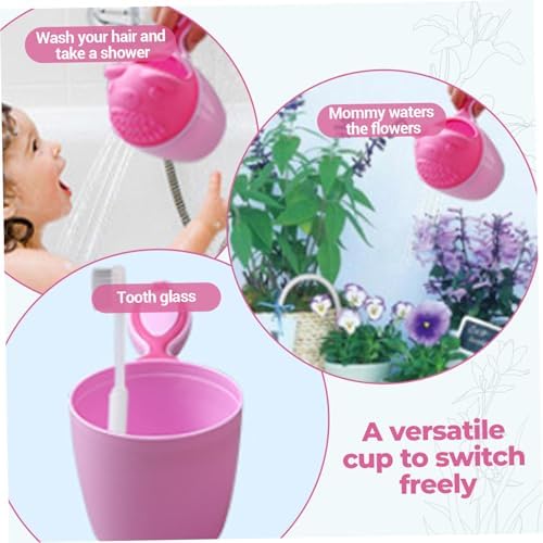 Bath Rinser Cup for Babies, Cartoon Bear Baby Bath Rinse Cup - Image 5