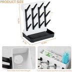 SuoXing Baby Bottle Drying Rack Space Saving, Countertop Vertical Bottle Rack - Image 3