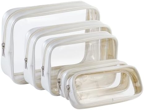 Remobia Hicol TSA Approved 5-Piece Diaper Bag Organizer Pouch Set Clear by Remobia+Hicol