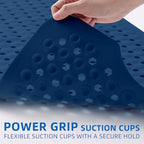 ZHICHENG Bath Tub and Shower Mats, Non-Slip 39 x 16 Inch Extra Long Bath Mat - Image 2