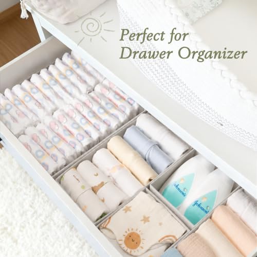 Criusia Drawer Organizer 18-Piece Set, Dresser Organizer - Image 5