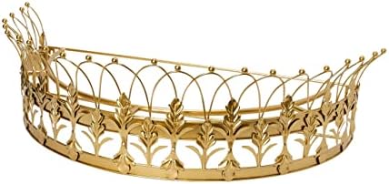 Creative Co-Op Decorative Metal Curtain or Canopy Crown by Unknown