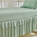 AIKASY The Ruffled Shabby Crib Bedding Set - Image 7