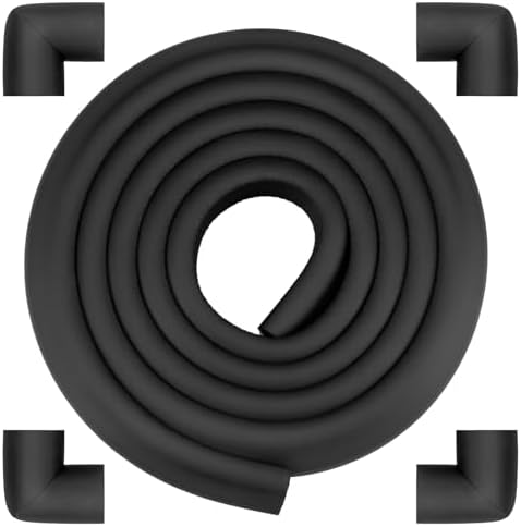 Corner Protector Baby, Baby Proofing Edge Corner Protector, Soft Foam Black by AIXMEET
