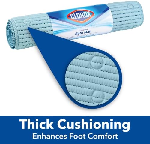 Duck Brand Clorox Bath Mat for Tubs, Non Slip Bathtub Mat - Image 2