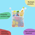 Bathtub Bath Toy Storage Net Shower Bath Toy Holder Organizer - Image 3