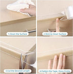 Clear Edge Protector Strip, 1 Pack x 1.18in x 16.4FT - Image 5
