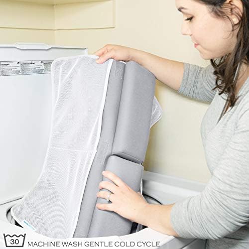 Bath Kneeler and Elbow Rest Pad, 1.75 inch Extra Thick Baby Bath Kneeling Mat - Image 6