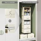 6-Shelf Hanging Closet Organizer - Image 6