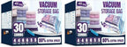 30 Combo Vacuum Storage Bags, Vacuum Seal Bags by HIBAG