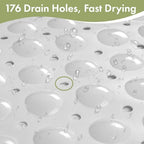AmazerBath Shower Mat Non Slip 40 x 16 Inches, Shower Stall Mats - Image 5