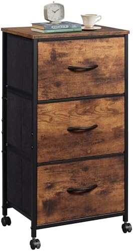 WLIVE Rolling Dresser Nightstand by WLIVE