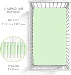 Butterblu Frankie Fitted Crib Sheet 100% Organic Cotton - Image 5