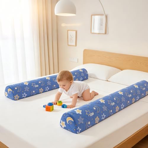 Ceekliybear 2-Pack Premium Foam Bed Bumpers - Image 2