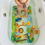 BEEHOMEE Kids Bath Mat for Tub, Non-Slip Toddler Bathtub Mat by BEEHOMEE