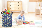 Kids Laundry Hamper, Boys Laundry Basket Collapsible Space Storage Baskets - Image 6